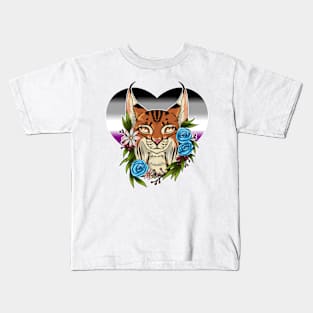 Lynx Asexual Kids T-Shirt